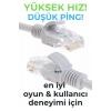 Cat6 10mt Lan Ethernet Kablosu Fabrikasyon Internet Kablo