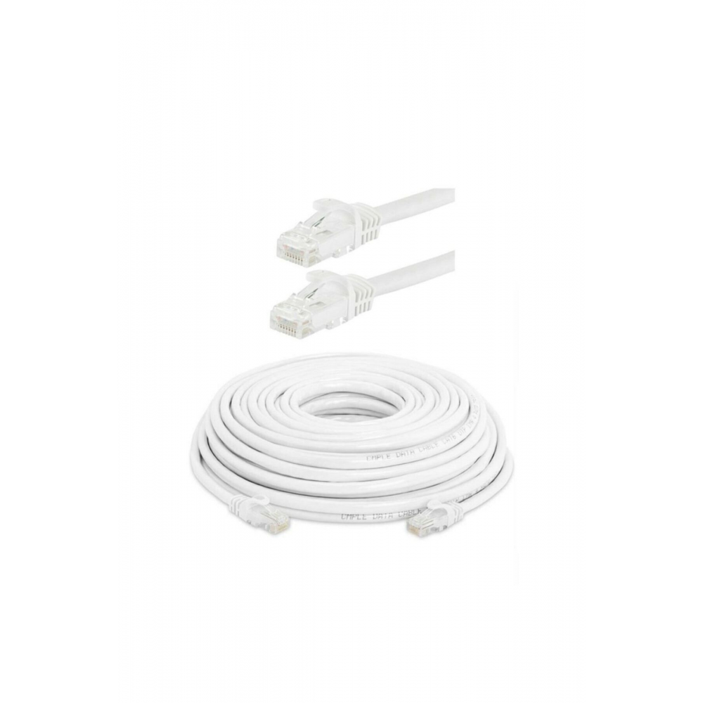 Cat6 Network Internet Ethernet Bilgisayar Kablosu Rj45 - Rj45 10 Metre Patch Kablo
