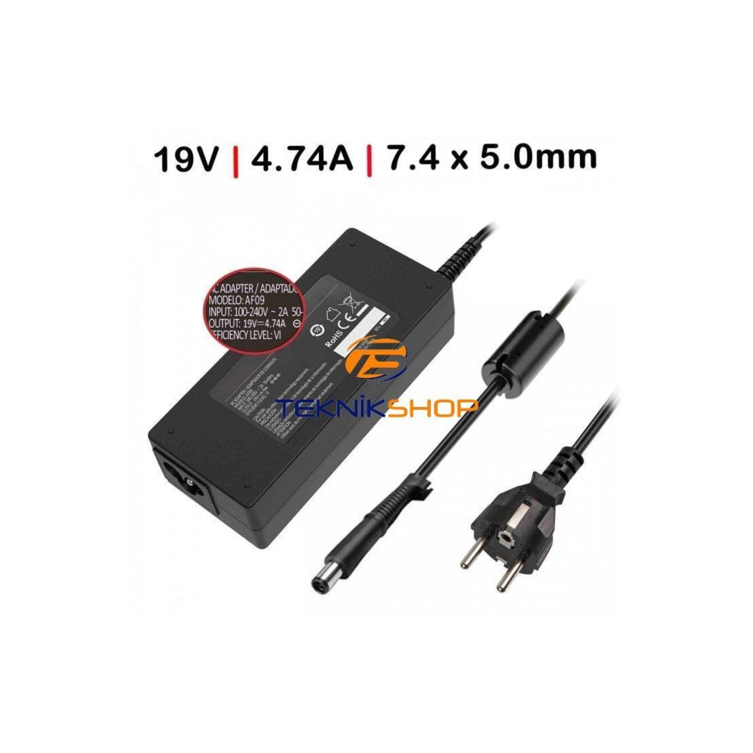 19v 4.74a Notebook Adaptörü 90w (7.4*5.5mm) - Hc03