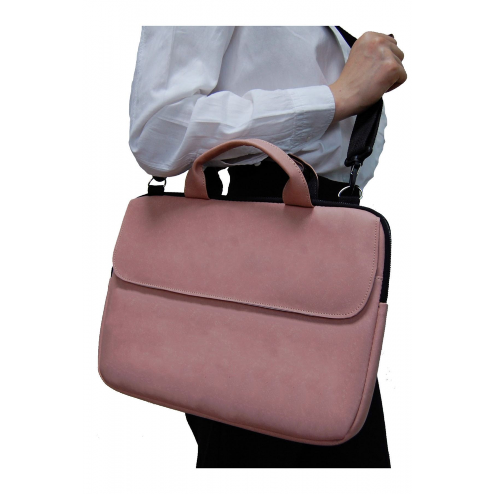 Pudra Macbook Air Pro 13-14-15.6-16.1 Inç Darbeye Karşı Korumalı Laptop Çantası