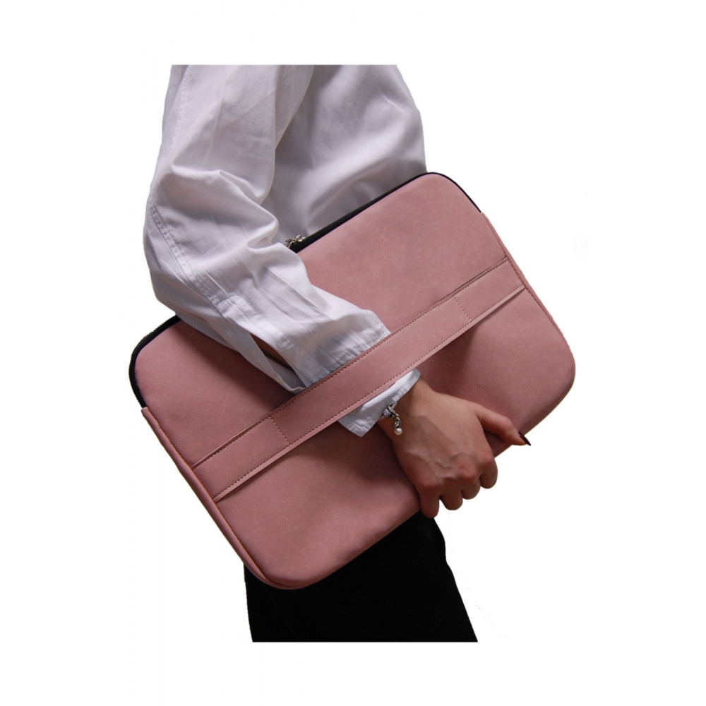 Pudra Macbook Air Pro 13-14-15.6-16.1 Inç Darbeye Karşı Korumalı Laptop Çantası