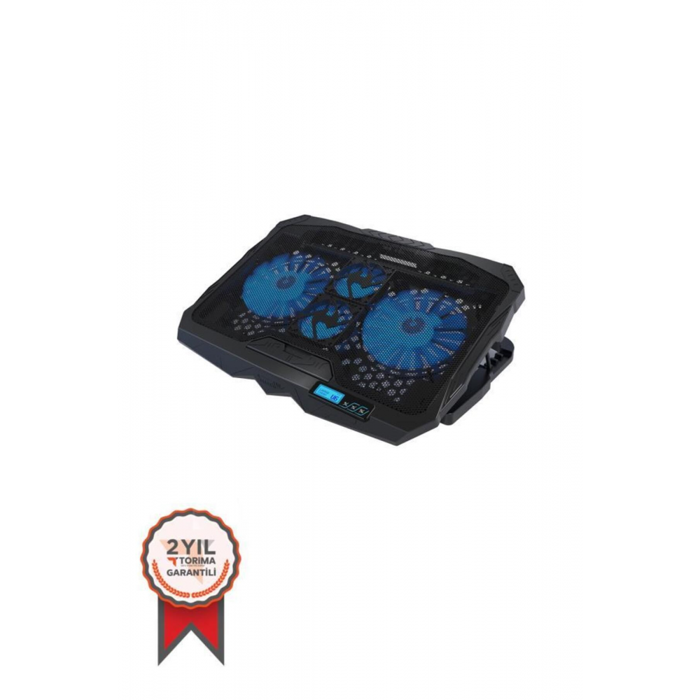 Cf-03 Siyah Ayarlanabilir Dizüstü Bilgisayar Soğutma Fanı