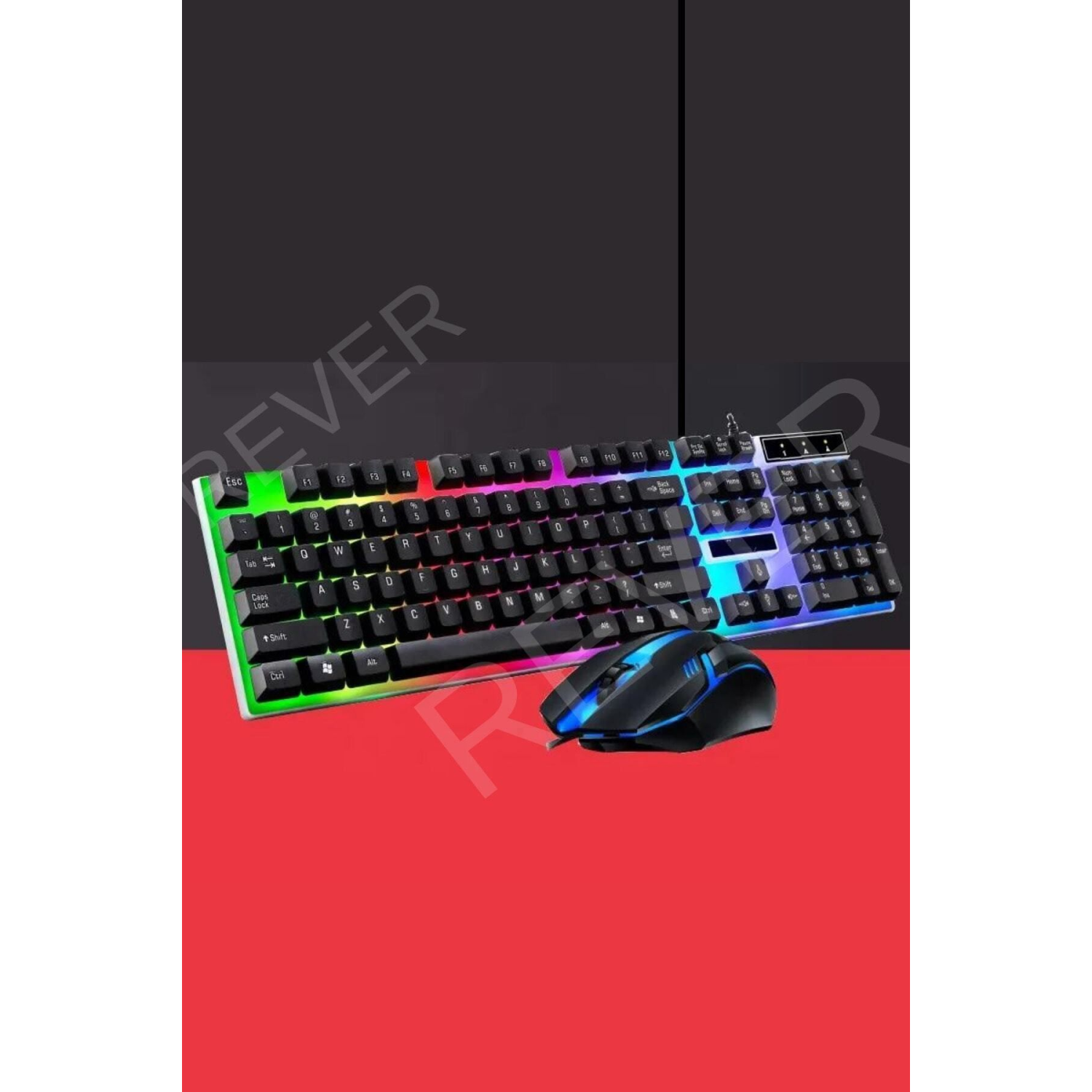 Led Işıklı Gaming Oyuncu Klavye & Mouse Seti