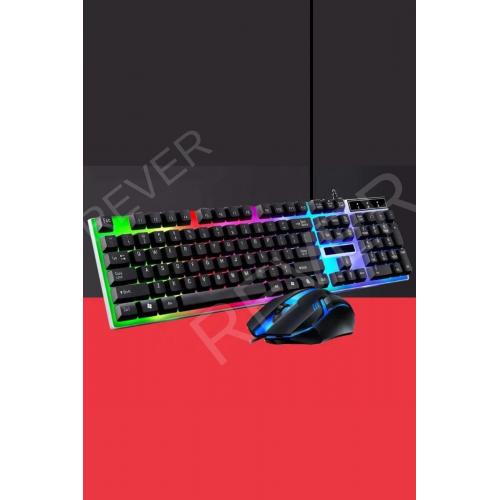 Led Işıklı Gaming Oyuncu Klavye & Mouse Seti