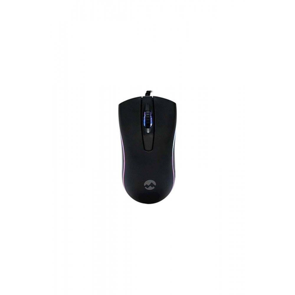 Sm-m9 Usb Siyah 3d Optik Led Mouse Kablolu