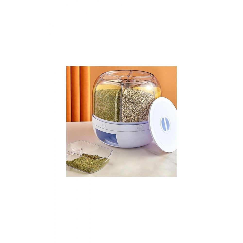 Tezgah Üstü Bakliyat Dağıtıcı 6 Hazneli