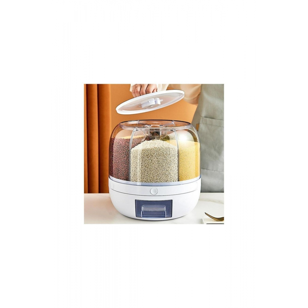 Tezgah Üstü Bakliyat Dağıtıcı 6 Hazneli