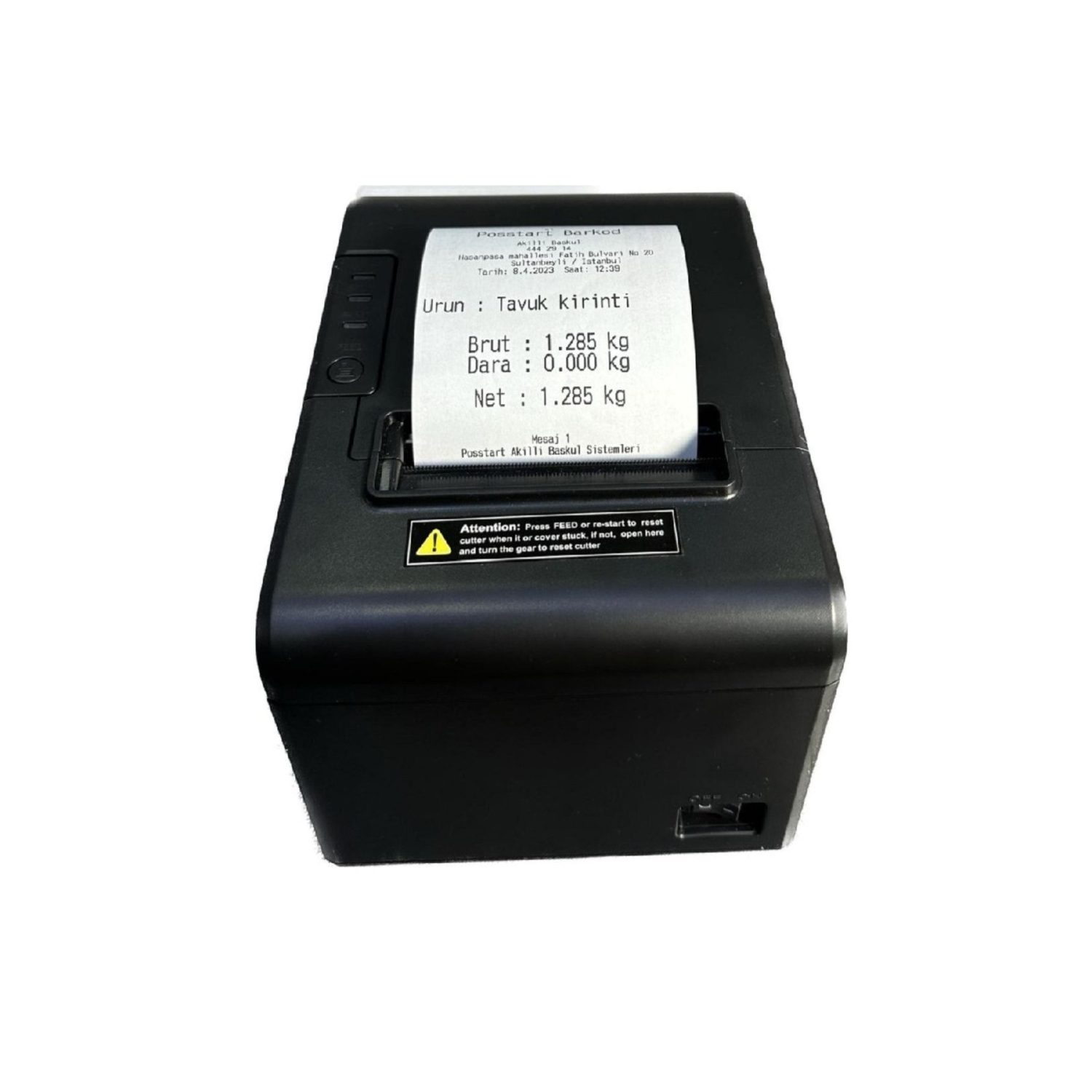 Fiş Yazıcı Termal 80 Mm Yemek Sepeti