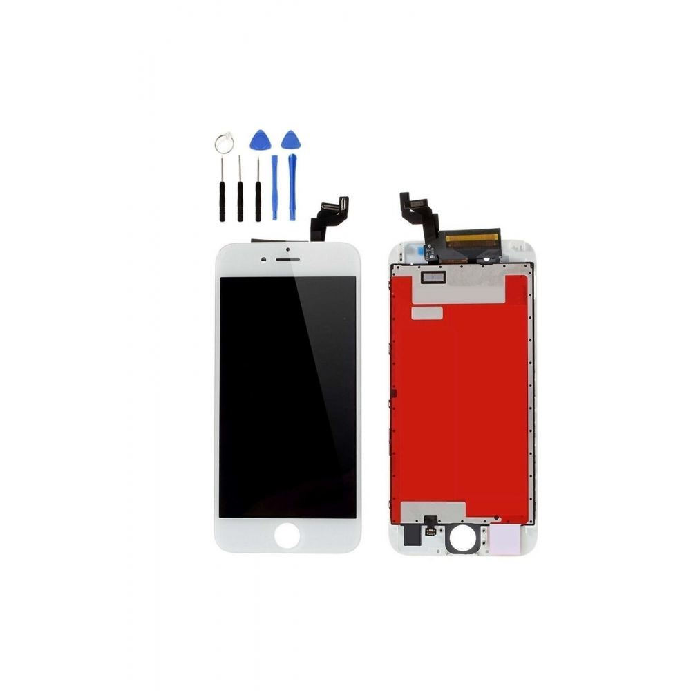 Iphone 6s Plus Lcd Ekran Dokunmatik Beyaz Tamir Seti Yanında