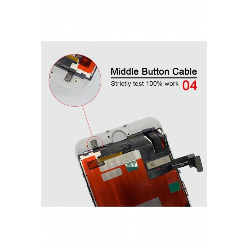 Iphone 7plus Retina Lcd Ekran Ve Dokunmatik Panel Teknik Servis Ürünü Renk Beyaz