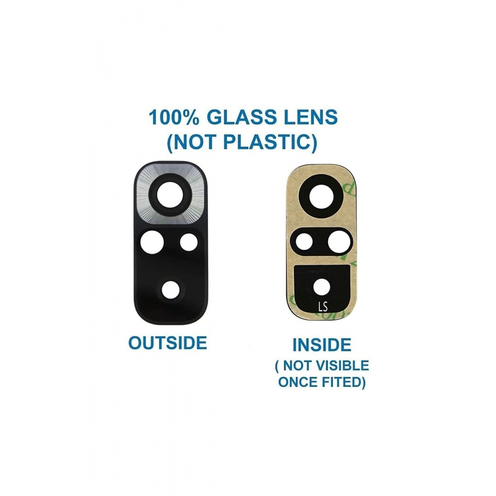 Xiaomi Redmi Note 10 Pro 4g Arka Kamera Camı Lens Yapışkanlı