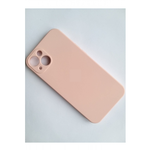 Iphone 13 Uyumlu Kamera Korumalı Lansman Içi Kadife Silikon Logolu Kılıf