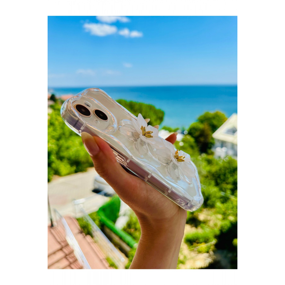 Iphone 13 Ve 14 Uyumlu 3d Oyuncaklı Tasarımlı Esnek Silikon Kılıf