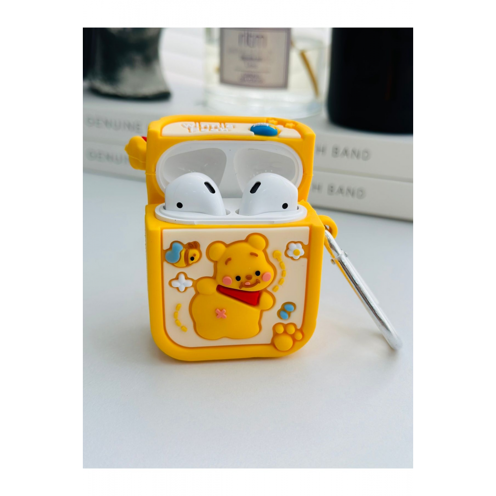 Airpods 1. Nesil Ve 2. Nesil Uyumlu Oyuncak Tasarımlı Kalın Silikon Kılıf