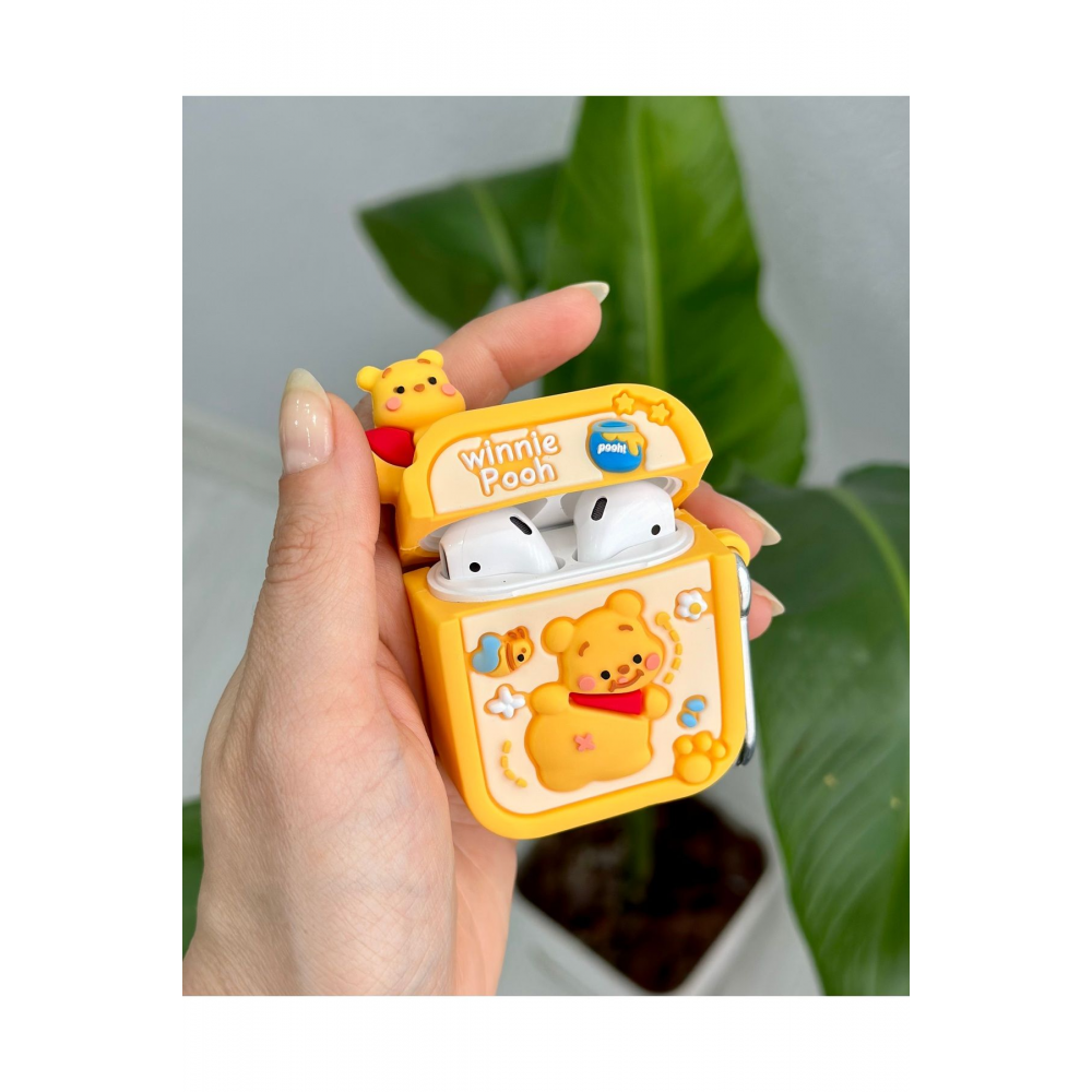 Airpods 1. Nesil Ve 2. Nesil Uyumlu Oyuncak Tasarımlı Kalın Silikon Kılıf