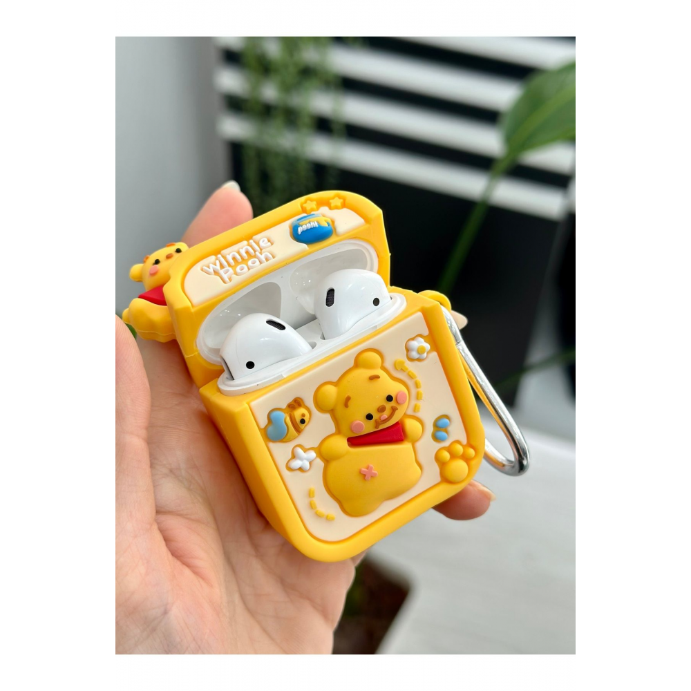 Airpods 1. Nesil Ve 2. Nesil Uyumlu Oyuncak Tasarımlı Kalın Silikon Kılıf