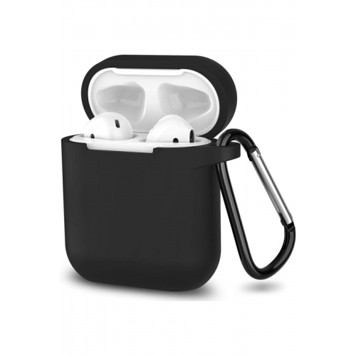 Apple Airpods 1 / 2 Nesil Uyumlu Silikon Kılıf Yumuşak 360 Koruma Airpods