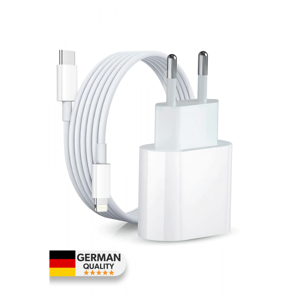 By Deji Iphone Hızlı Şarj Aleti 8/x/xs/xr/11/12/13/14/pro/max/mini/plus Cihazları 20w Lightning