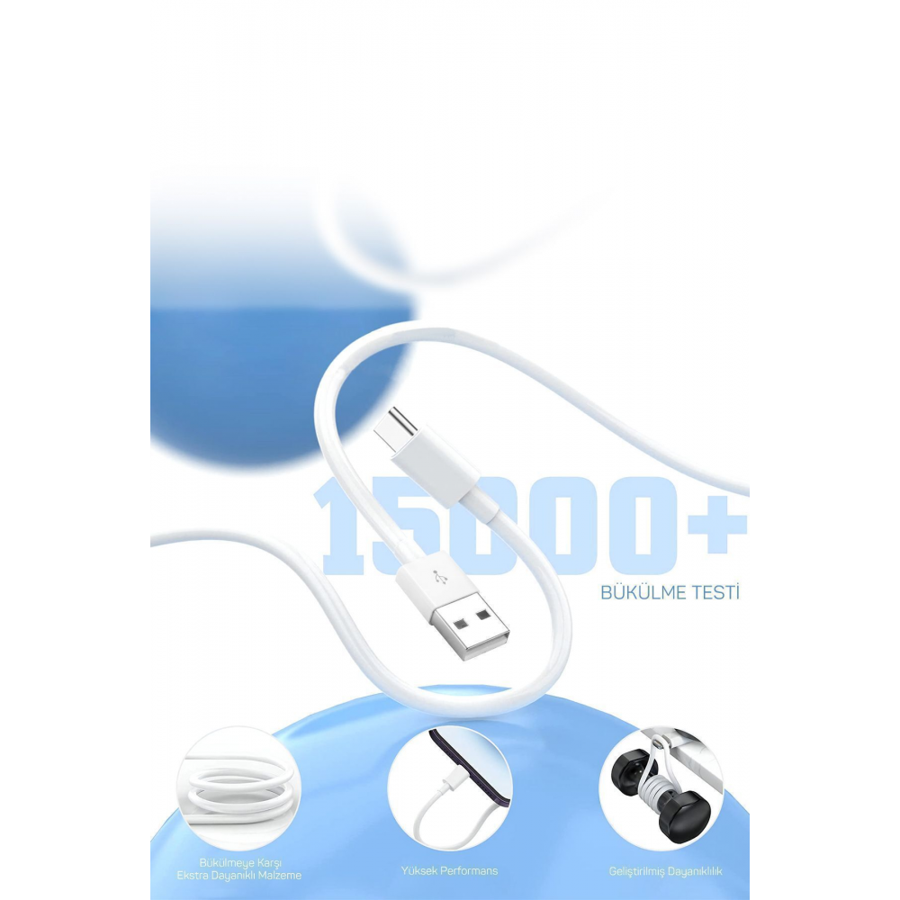 By Deji Samsung Galaxy A11 A21 A31 A51 A02s A12 A13 A32 Uyumlu Hızlı Şarj Aleti 18w Type-c