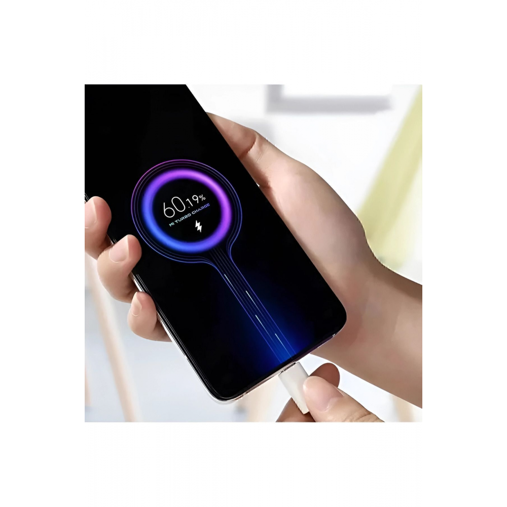 Turbo Hızlı Şarj Xiaomi Redmi Samsung Uyumlu 120w Turbo Hızlı Şarj Cihazı  120watt Kadran Göstergeli