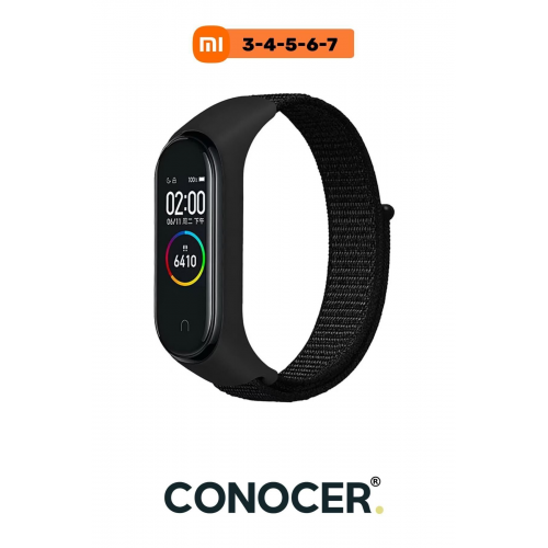 Xiaomi Mi Band 3/4/5/6/7 Uyumlu Hasır Dokuma Yüksek Kalite Kordon Kayış