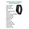 Xiaomi Mi Band 3 Ve 4 Uyumlu [yüksek Kalite] Silikon Kordon