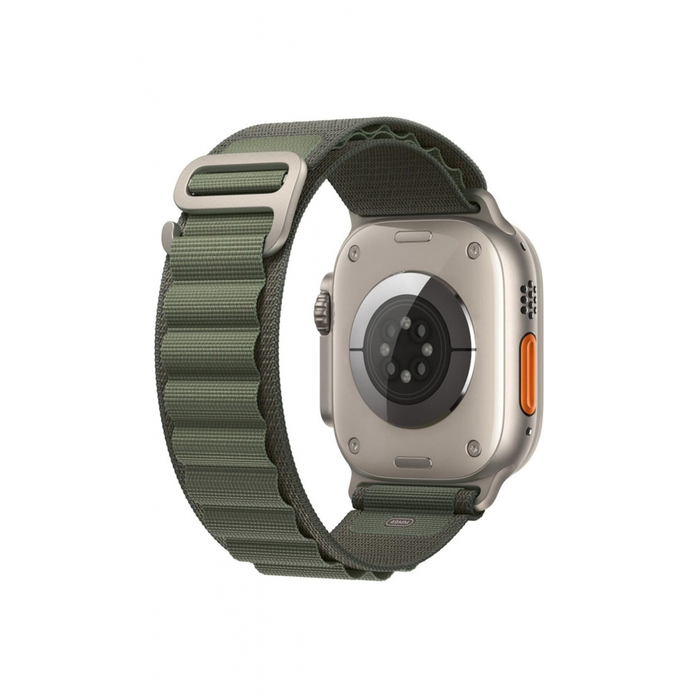 Apple Watch Uyumlu 42mm 44mm 45mm 49mm 1/2/3/4/5/6/se/7/8/ultra-ultra 2 Kordon Alpine Loop Kordon