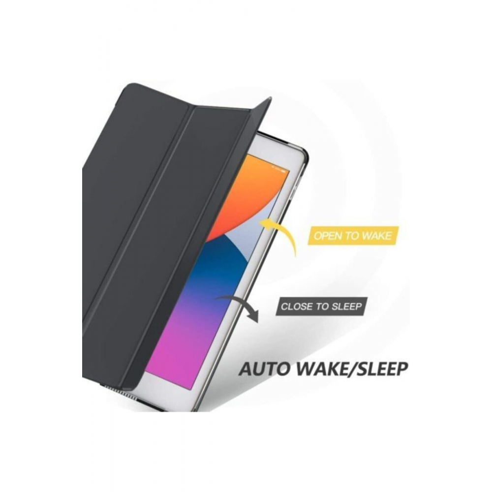 Ipad 8. ve 9. Nesil 2020 /2021 10.2 Inç Tablet Uyumlu Flip Smart Standlı Akıllı Kılıf Smart Cover