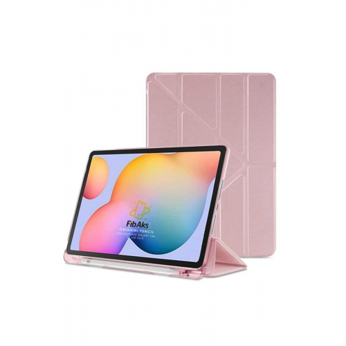 Samsung Galaxy Tab S6 Lite 2024 P610 P617 P620 10.4 Kalem Bölmeli Standlı Koruyucu Silikon Kılıf