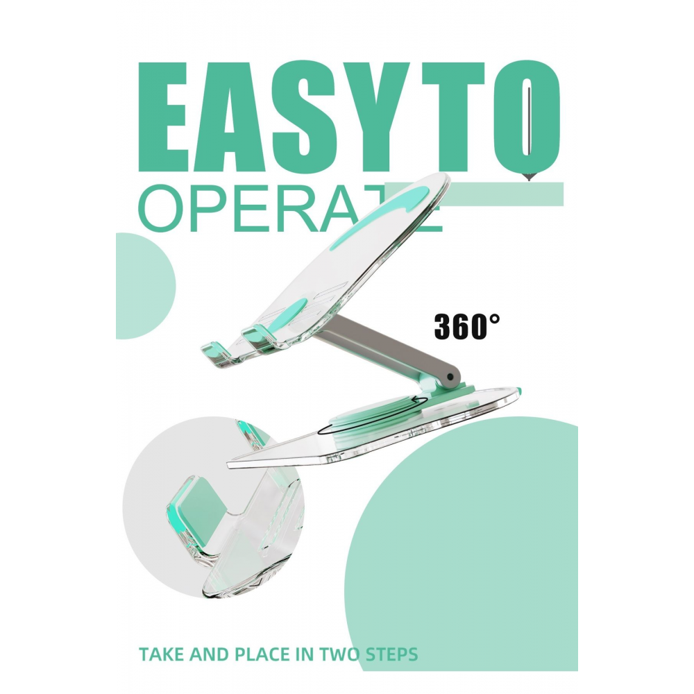 360 DERECE DÖNEN MEKANİK BİLYELİ MASA ÜSTÜ TABLET TUTUCU