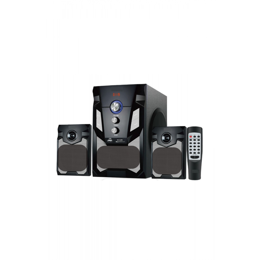 V203 Bluetooth 2in1 Radyolu Usb Tf Destekli Müzik Sistemi Ses Sistemi Projektör Uyumlu