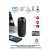 117 Bluetooth Hoparlör Kablosuz Taşınabilir Siyah Ses Bombası Extra Bass.