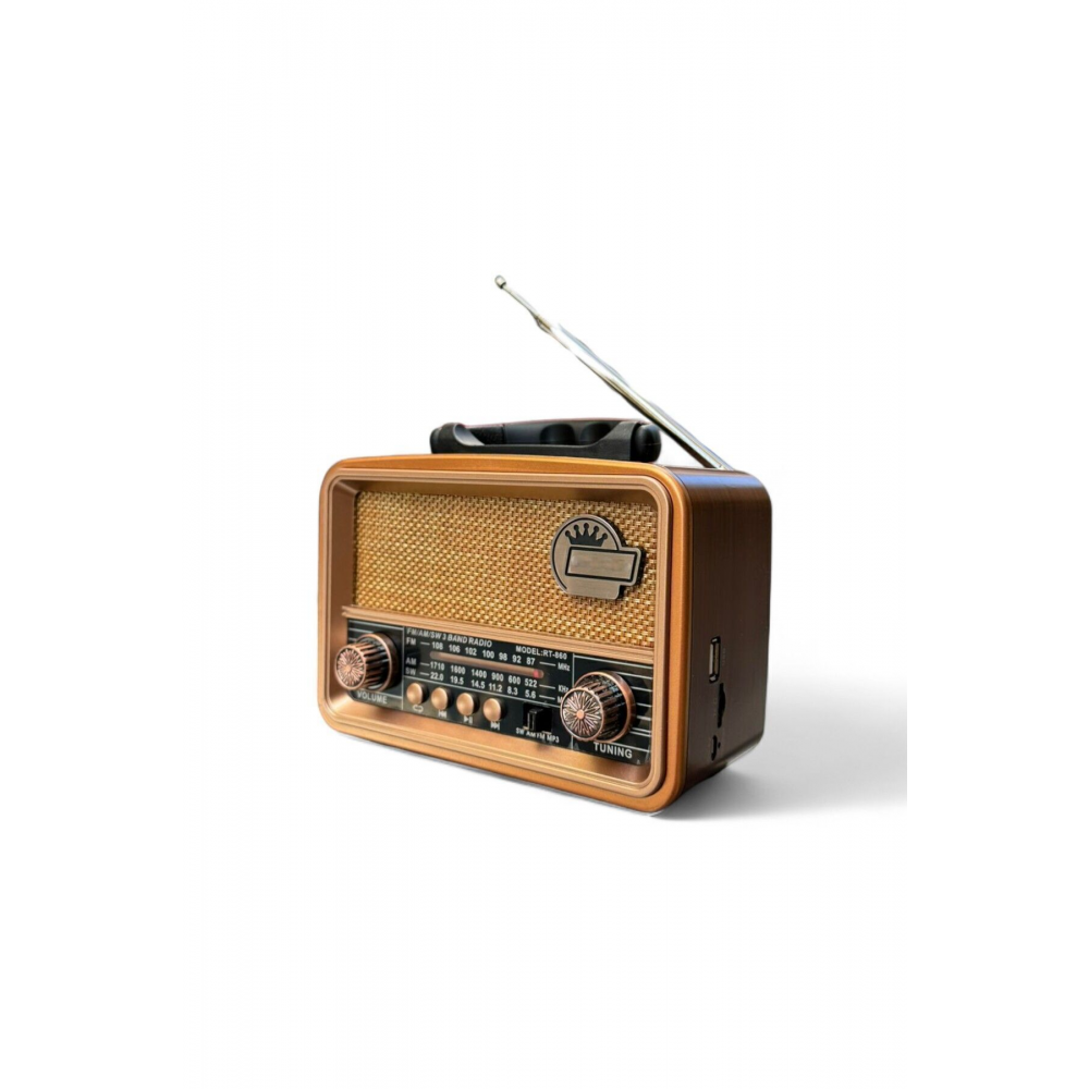 Nostaljik Radyo Eskitme mini Nostalji Radyo(Telefon Stand Özellikli)