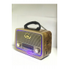 Shop-rt-301 Nostaljik Görünümlü Bluetoothlu Mp3 Çalar Radyo Müzik Kutusu Rt301