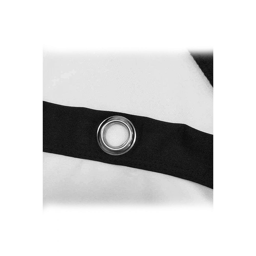 Pa301 100 Inç Siyah Çerçeveli Duvar Tipi Projeksiyon Perdesi