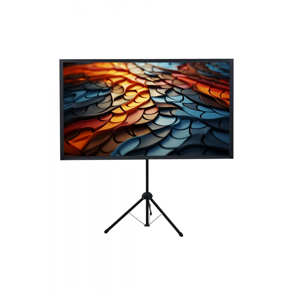 PS60 Taşınabilir Ayaklı Projeksiyon Perdesi 60 İnç