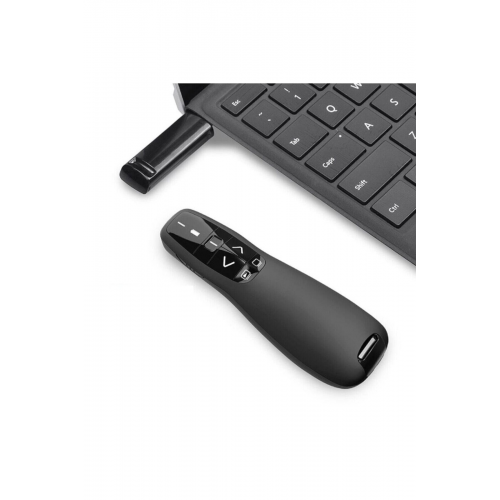 R400 2.4ghz Usb Kablosuz Lazer Pointer Power Point Uzaktan Kumanda Cihazı