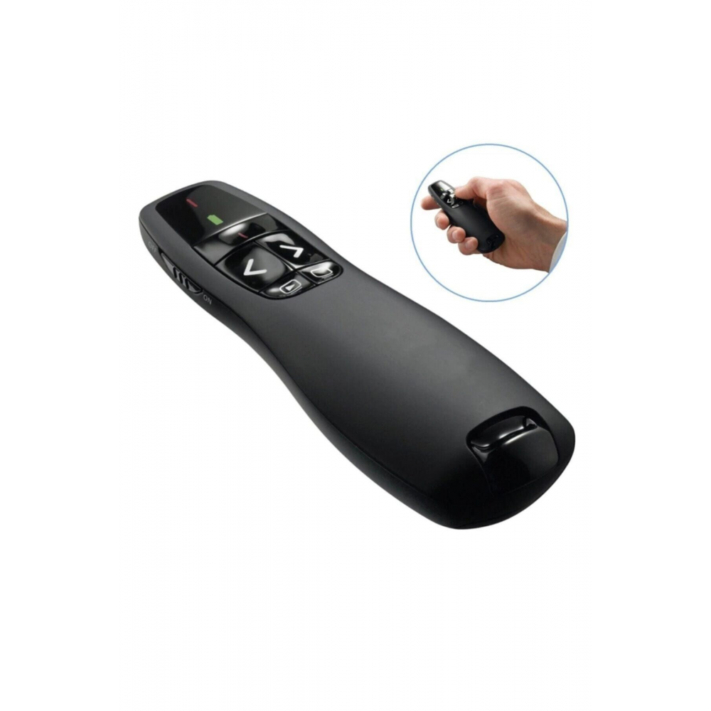 R400 2.4ghz Usb Kablosuz Lazer Pointer Power Point Uzaktan Kumanda Cihazı