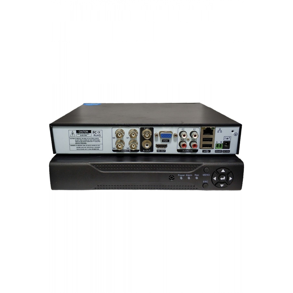 Ahd 4 Kanal Dvr Güvenlik Kamera Kayıt Cihazı Xmeye Yazılım Full Hd 1080