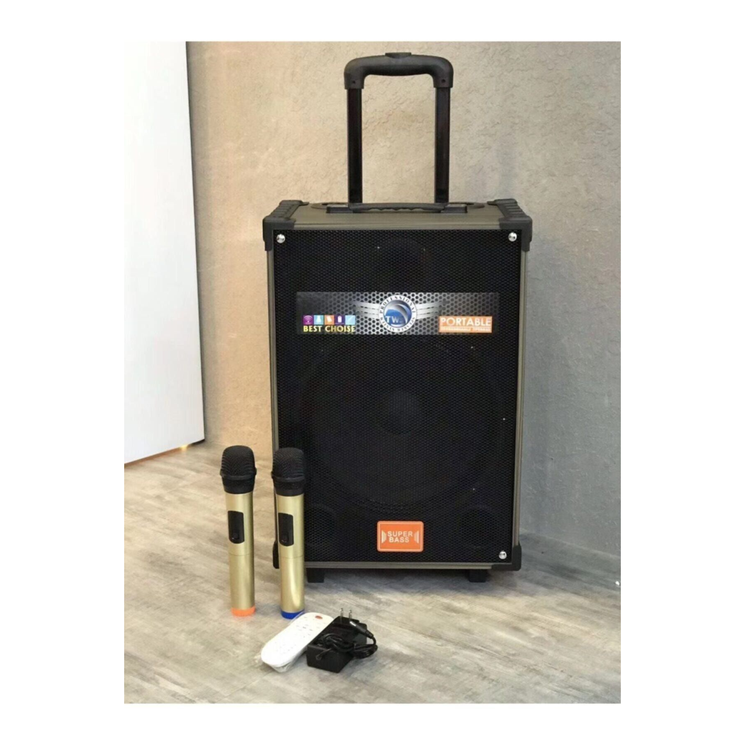 Lt-910 Kablosuz 2 Mikrofonlu Kablosuz Hoparlör