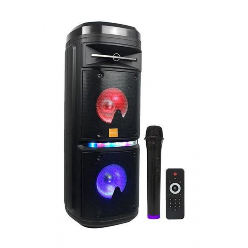 Md-230kp Siyah Usb+fm+tf Kart+bt Destekli Kablosuz Mikrofonlu Toplantı Anfisi