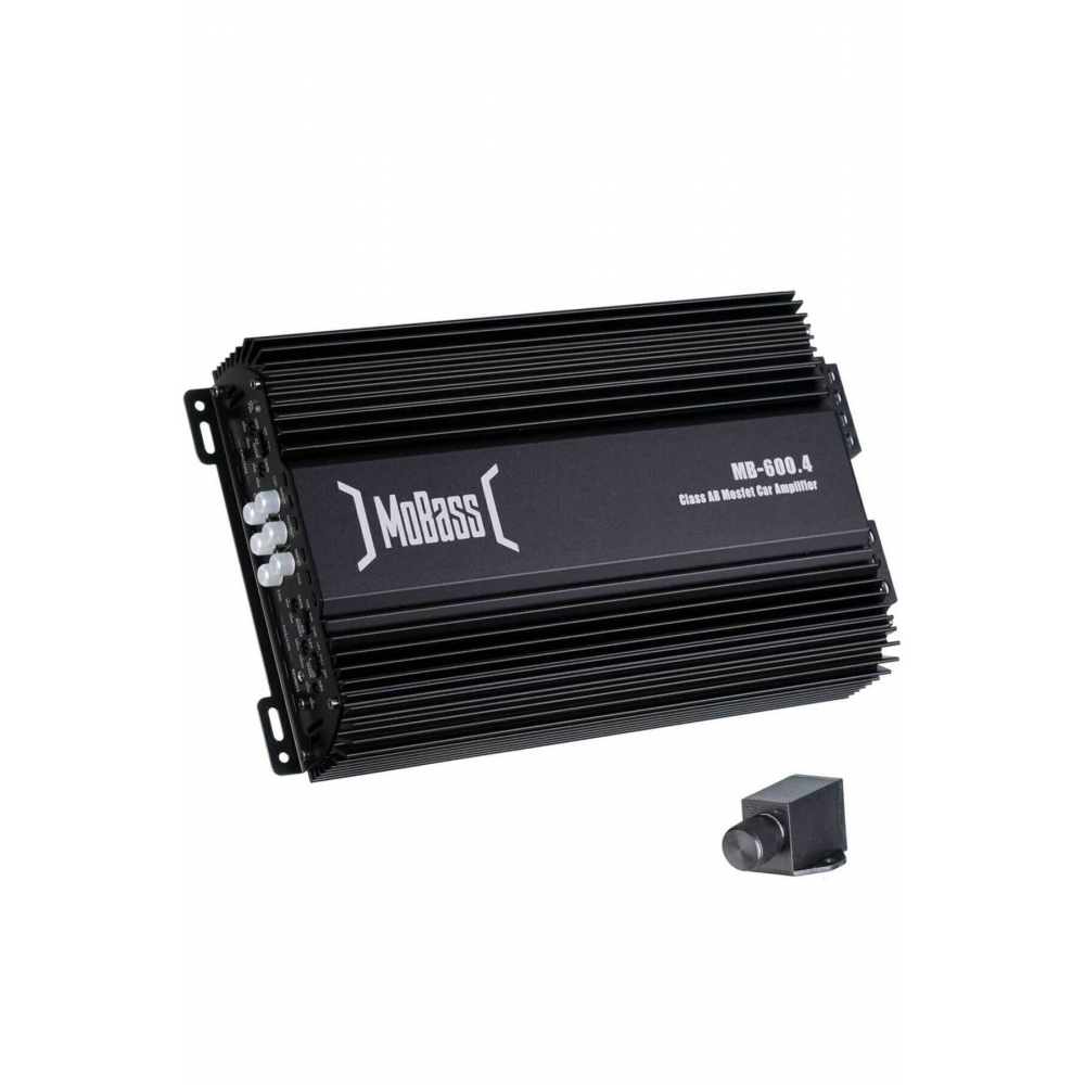 Oto Anfi 2400w 4 Kanal Bass Kontrollü Mb-600.4