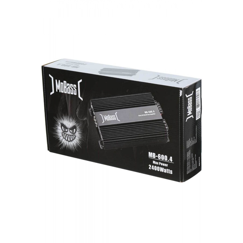Oto Anfi 2400w 4 Kanal Bass Kontrollü Mb-600.4