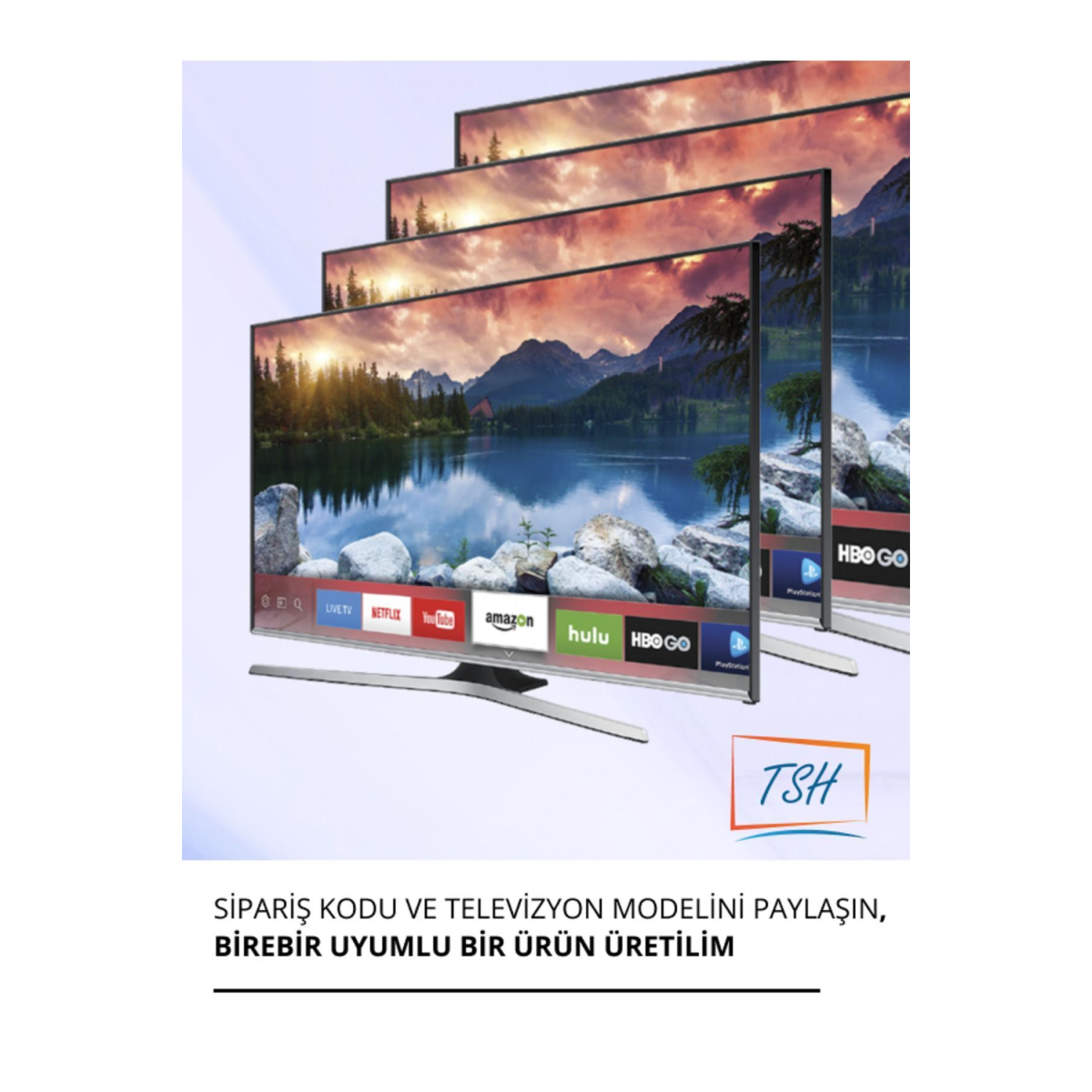 Imalattan Satış 55 Inç 140 Ekran Tv Ekran Koruyucu Tüm Modellerle Uyumlu