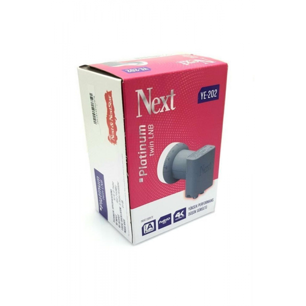 Ye-202 Platinum Twin Lnb 0.1db Full Hd 4k