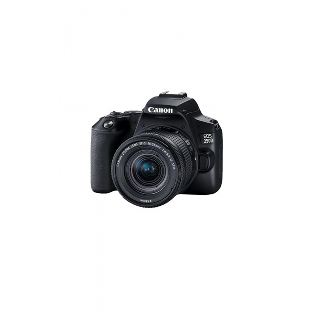 Eos 250d Ef-s 18-55mm F/4-5.6 Is Stm Siyah Fotoğraf Makinesi ( Eurasia Garantili)