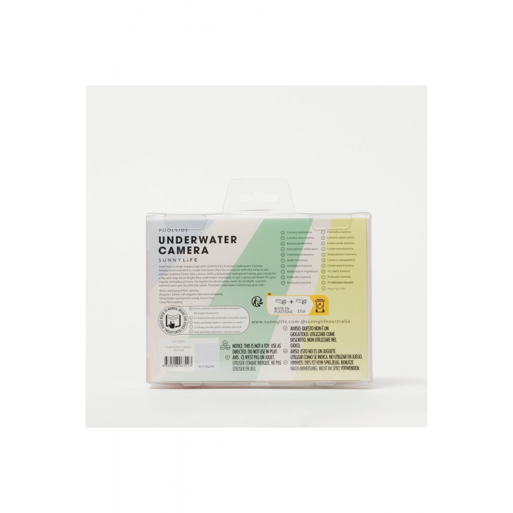 Retro Su Altı Fotoğraf Makinası-Pastel