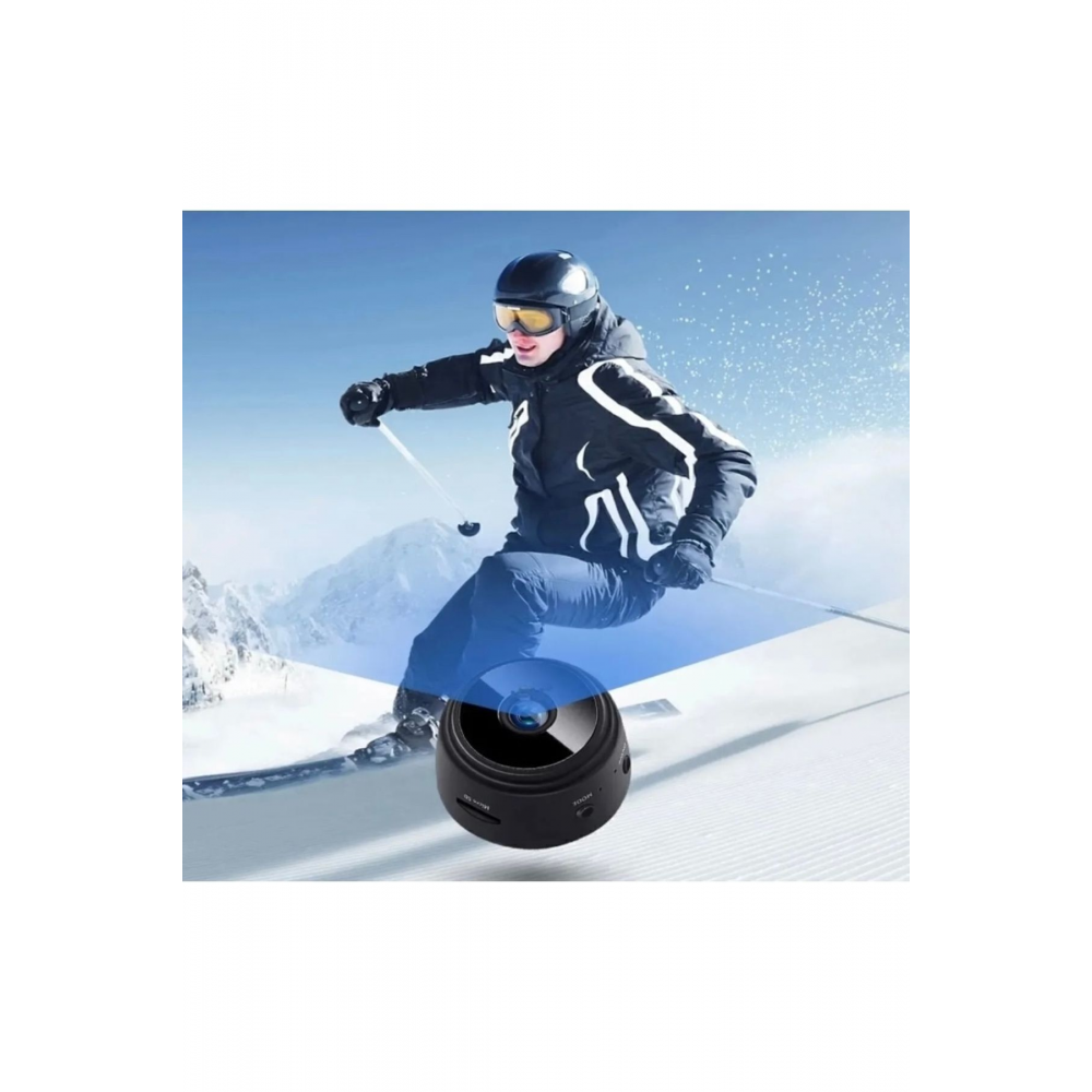 2k (fhd) Mini Gizli Kamera - Kablosuz Wif Ozellikli Güvenlik Kamerasi