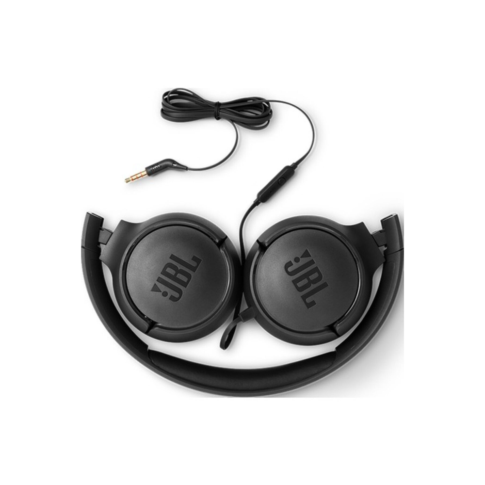 Tune 500 Mikrofonlu Kablolu Kulaküstü Siyah Kulaklık