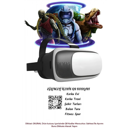 Vr Sanal Gerçeklik Metaverse Gözlüğü 5d 360 Vr Içerik Gözlüğü
